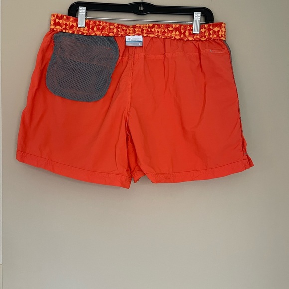 Columbia Women's Nylon, UPF 30 Shorts, Quick Dry, Orange. Large (fits 8-10) - Picture 3 of 5